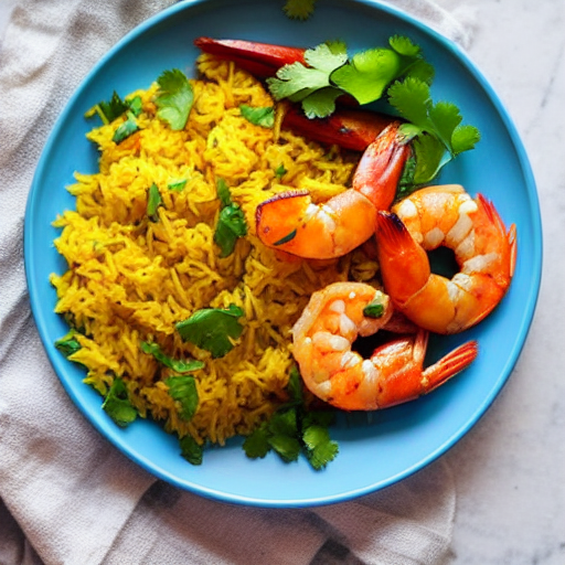 Keto Prawn Biryani