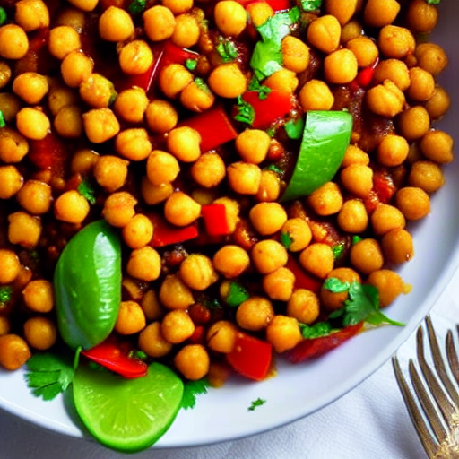 Chana Masala Salad