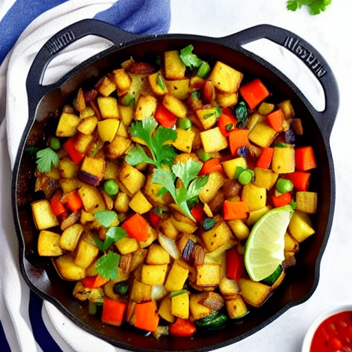 Savory Potato and Vegetable Hash