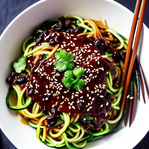 Keto Jjajangmyeon