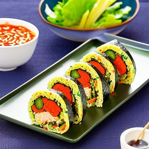 Spicy Tuna Kimbap
