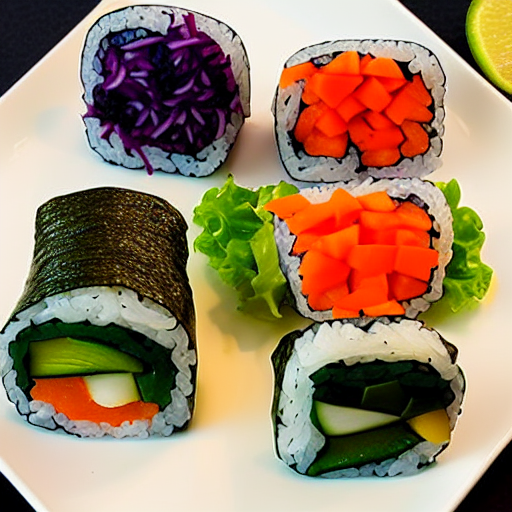 Vegetable Sushi