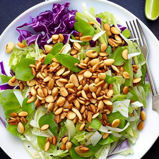 Cabbage and Peanut Salad