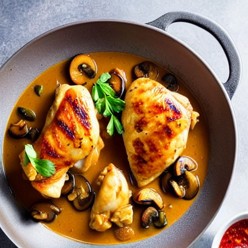 Poulet Sauté Chasseur
