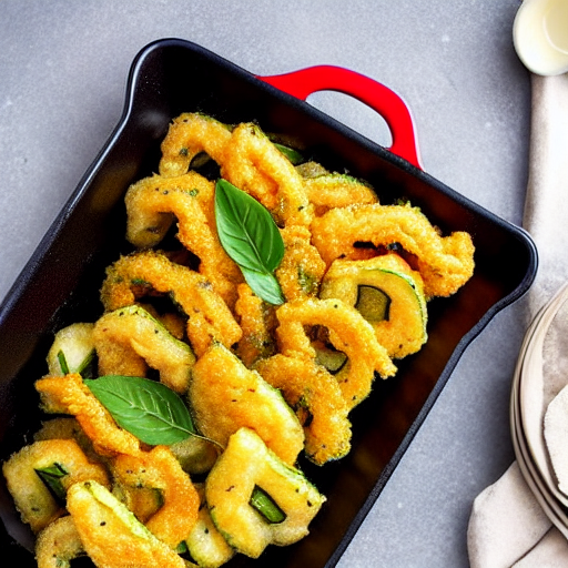 Zucchini Tempura Bake