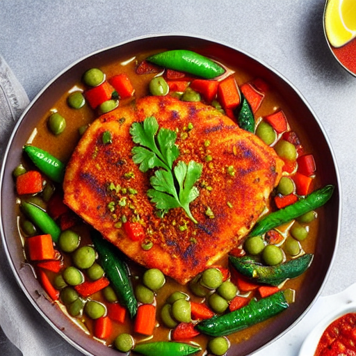 Vegan Fırında Mürekkep Balığı