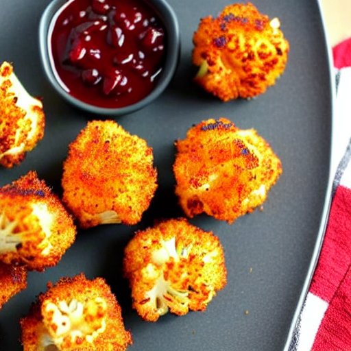Spicy Cauliflower Bites