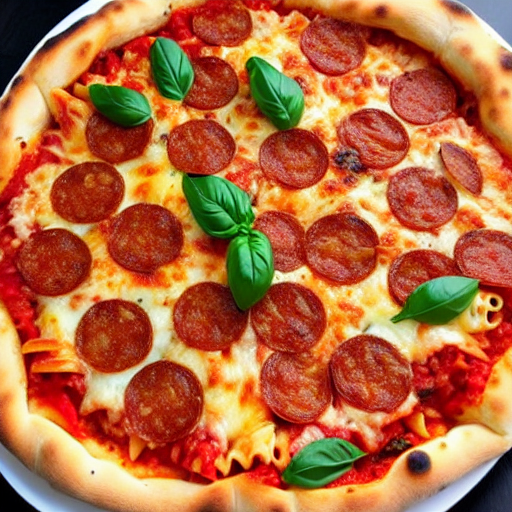 Baked Ziti Pizza