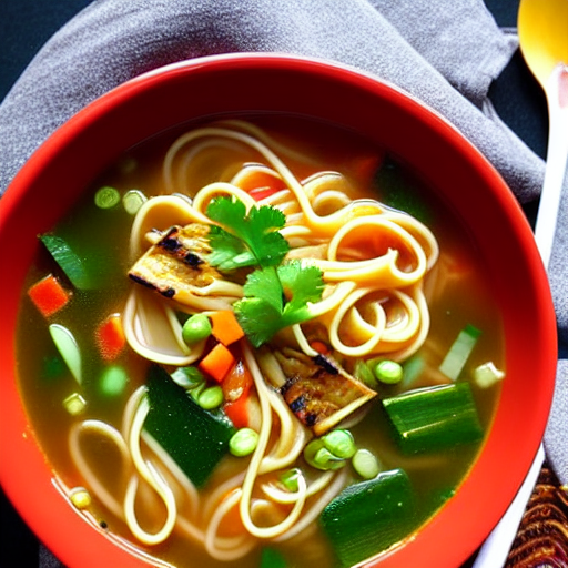 Vegetable Noodle Soup