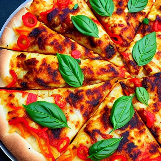 Spicy Chicken Pizza