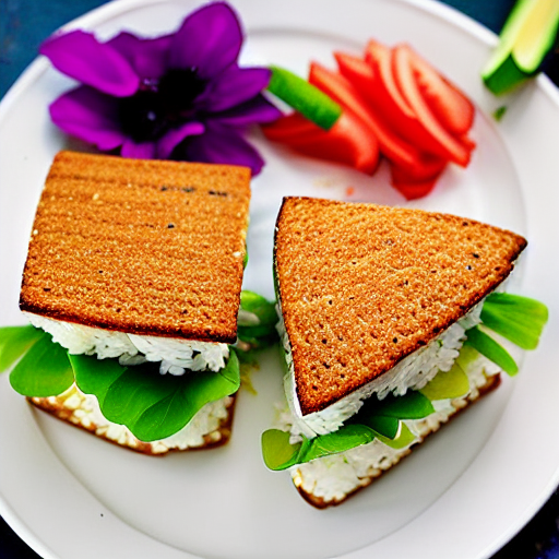 Rice Cake Sandwiches