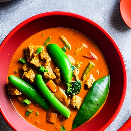 Keto Red Curry