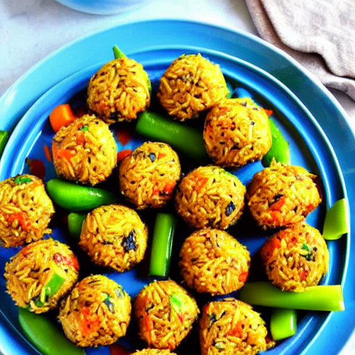 Vegetable Pulao Balls
