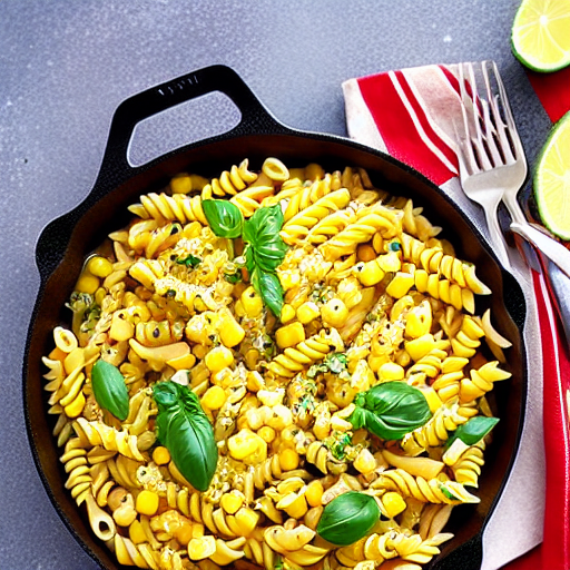 Pasta with Corn