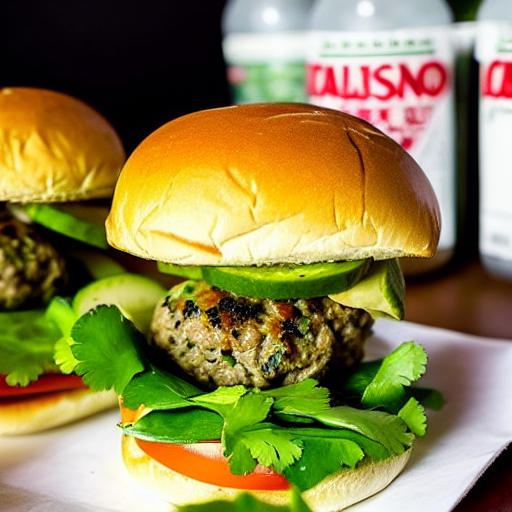 Cilantro Lime Burger