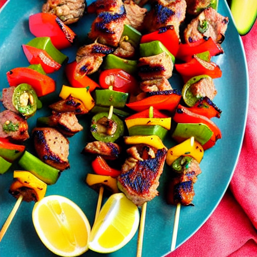 Kebabs with Chermoula