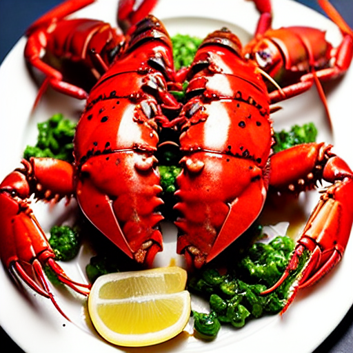 Braised Lobster with Garlic