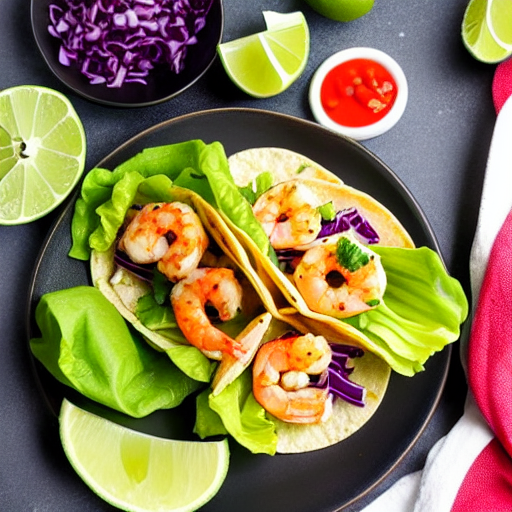 Spicy Shrimp Tacos