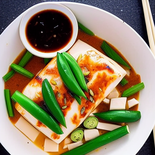 Đậu Hũ Non Sốt Nấm