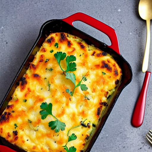 Cheesy Cauliflower Casserole