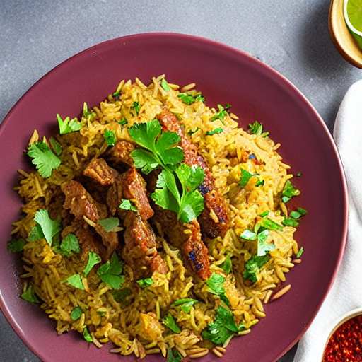 Riz bi Lahme