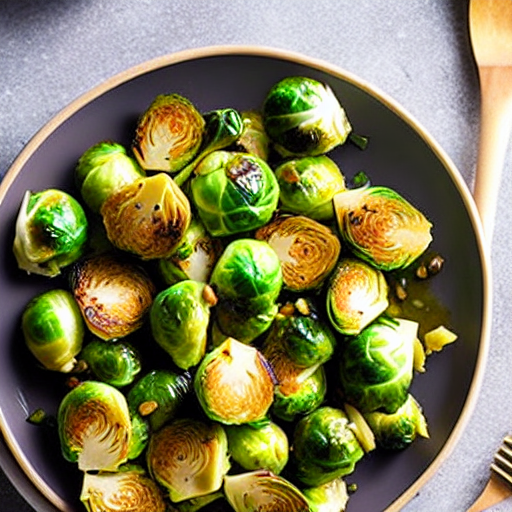 Honey Garlic Brussels Sprouts