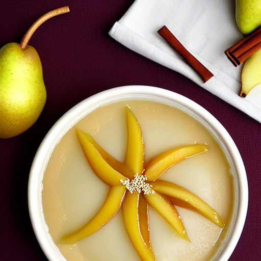 Korean Pear Dessert