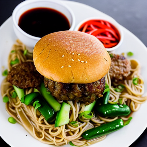 Keto Soba Burger