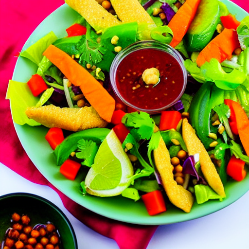 Pani Puri Salad