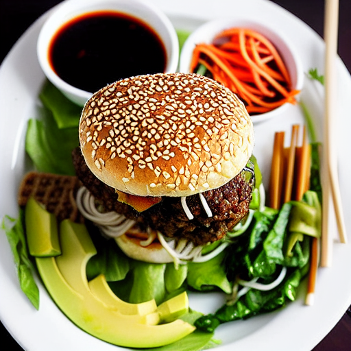Soba Noodle Burger