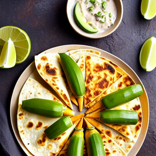 Quesadillas de Flor de Calabaza