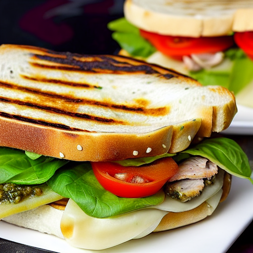 Pesto Turkey Panini