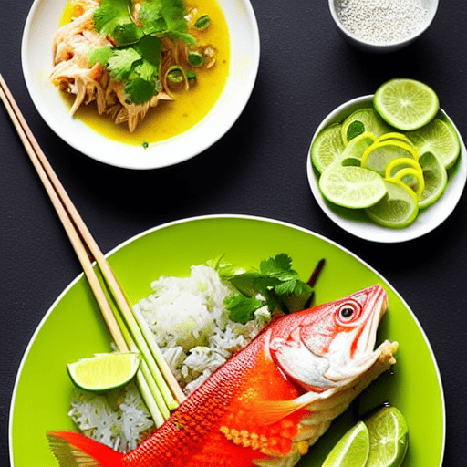 Pla Kapong Neung Manao