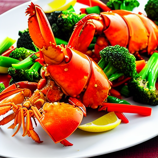 Wok-fried Lobster