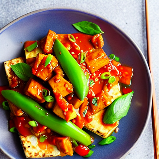 Tofu Kimchi Stir-fry