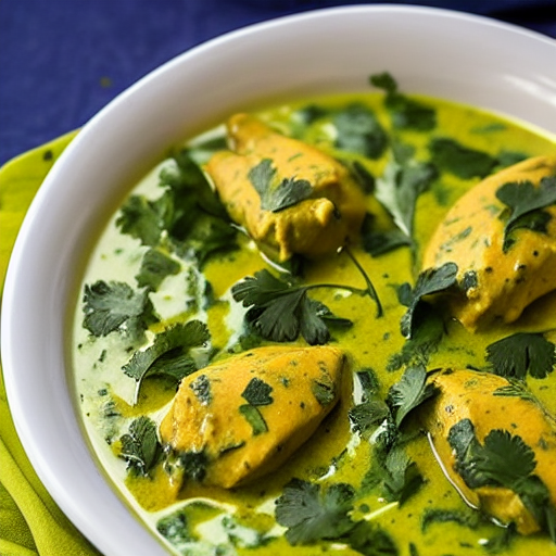 Keto Methi Malai Chicken