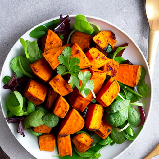 Roasted Sweet Potato Salad
