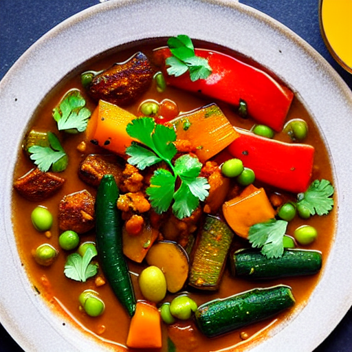 Tagine of Seven Vegetables