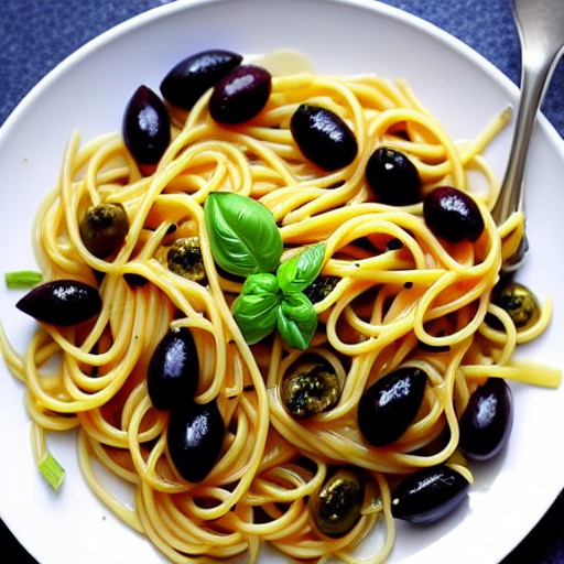 Pasta aux Olives
