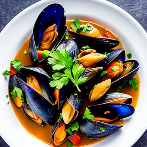 Mejillones al Vapor