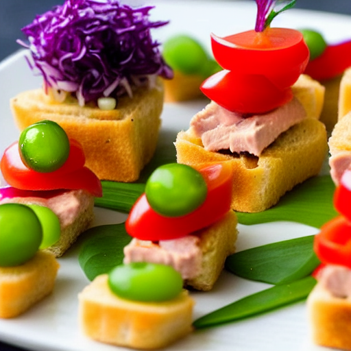 Canapés de Atum