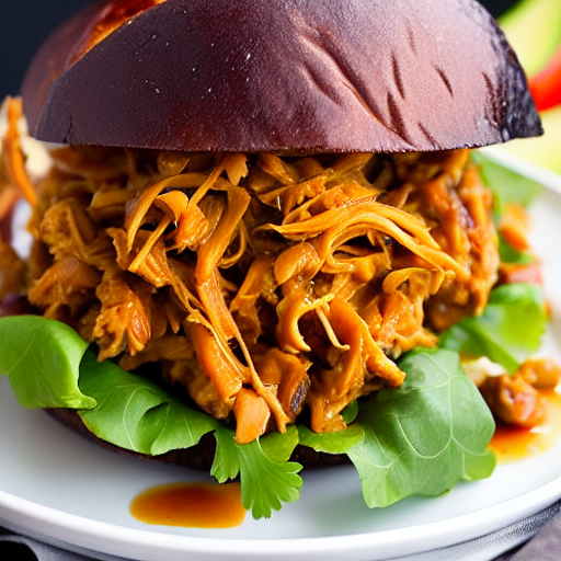 Pulled Jackfruit Sandwich