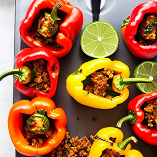 Tandoori Stuffed Peppers