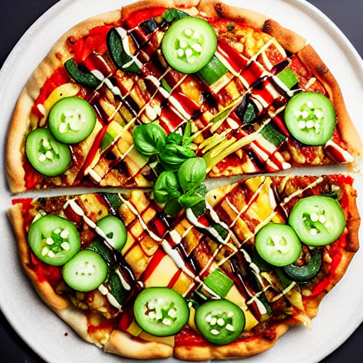 Okonomiyaki Pizza