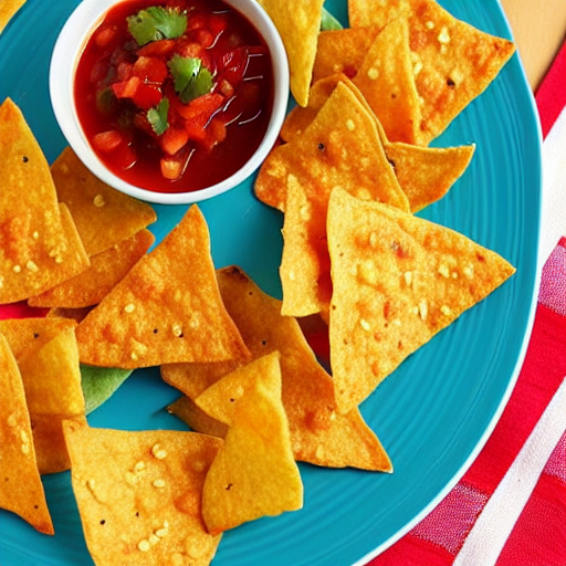 Totopos con Salsa