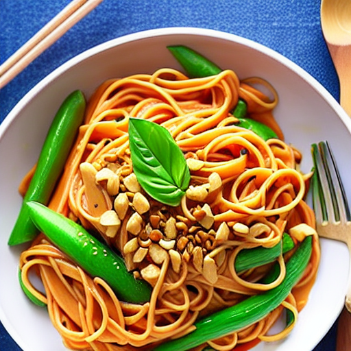 Thai Peanut Pasta