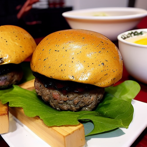 Mushroom Goya Burger