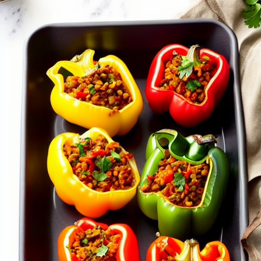 Baked Stuffed Peppers