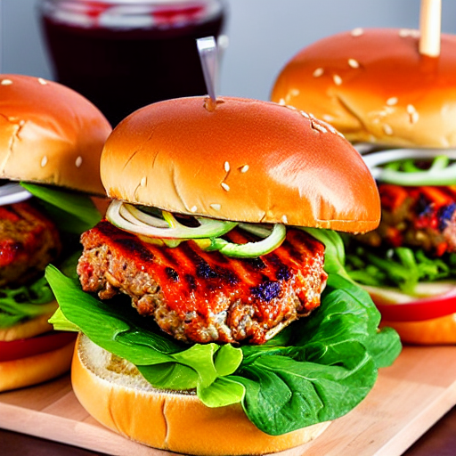 Gochujang Turkey Burger