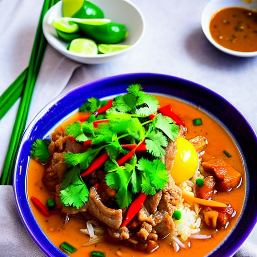 Khao Niew Kua Moo